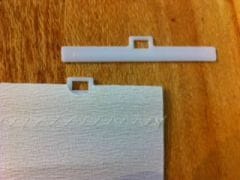 89mm Spares Repair Kit Premium Quality Pack x50 Vertical Blind Top Hangers